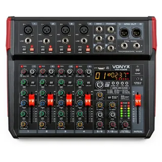 Vonyx VM-KG08 8 Kanäle Bluetooth, DSP, USB-Audio-Interface, etc.