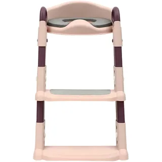 Toilettensitzverkleinerer für Kinder mit Treppe, Jungen und Mädchen, Toilettensitz mit PU für Kinder