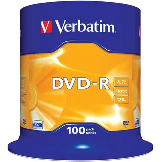 Verbatim DVD-R 4,7 GB 16x 100 St.