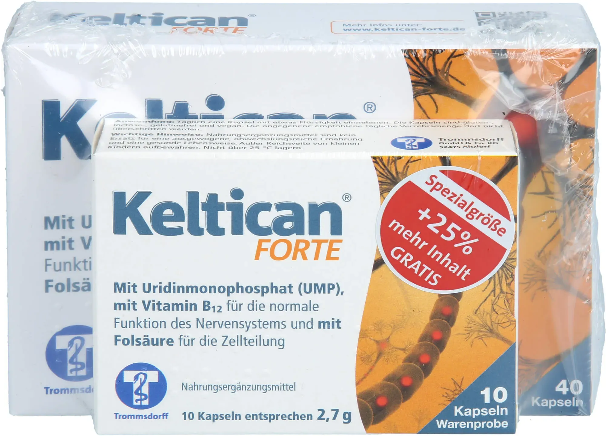Keltican Forte Kapseln Spezialgröße 50 ST