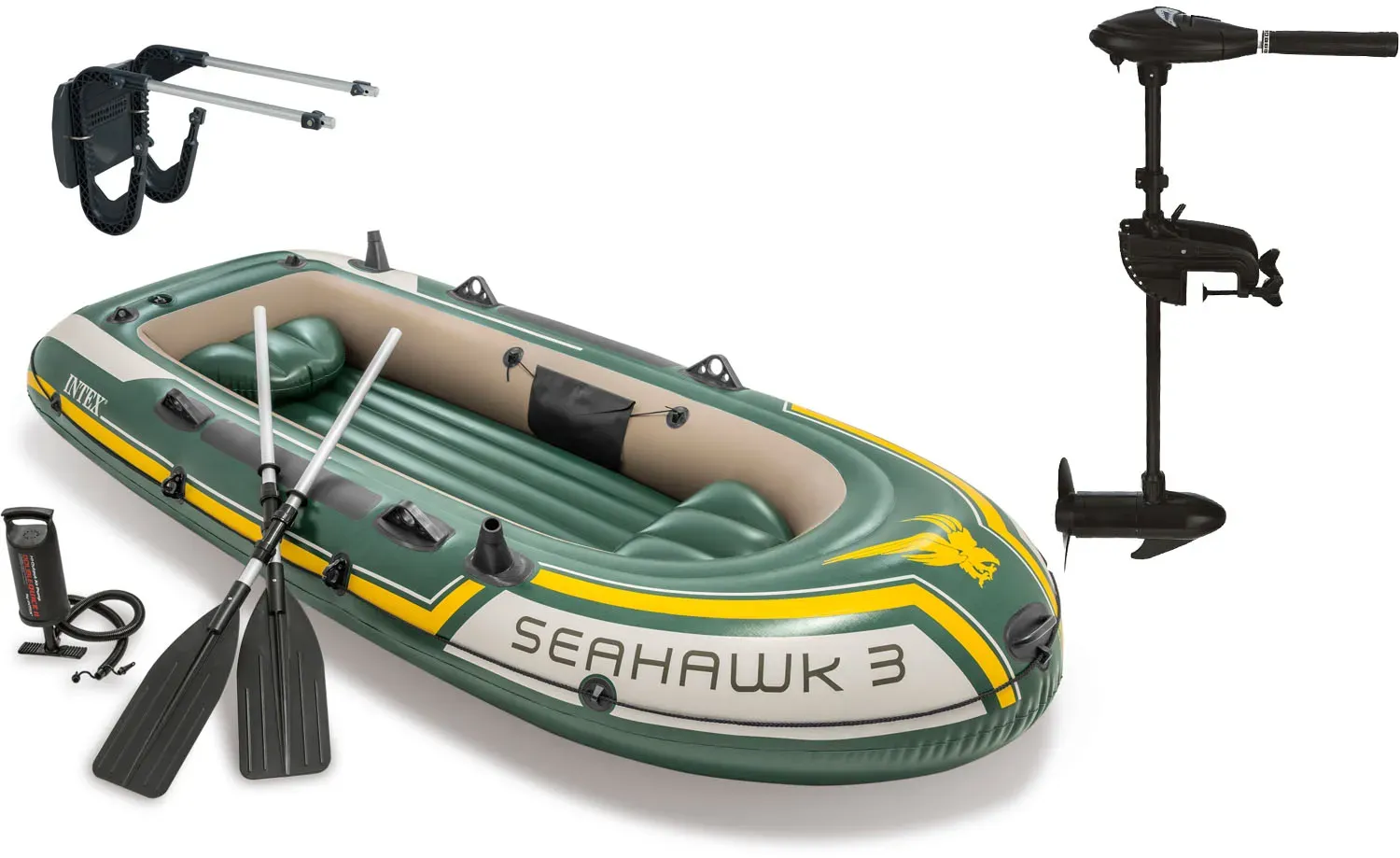 Intex Schlauchboot Seahawk 3 Komplettset