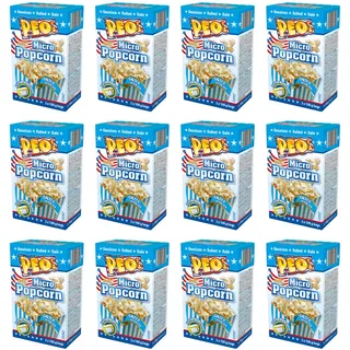 PEO'S Mikrowelle Popcorn Salzig 12 x 300g