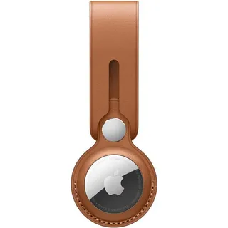 Apple AirTag Anhänger aus Leder sattelbraun (MX4A2ZM/A)