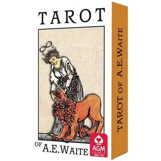 AGM Urania Tarot of A.E. Waite (Premium Edition, Pocket, GB), m. 1 Buch, m. 1 Beilage