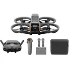 DJI Avata 2 Fly More Komplettset (3 Akkus), FPV-Drohne mit 4K-Kamera, immersive Flugerfahrung, Ein-Knopf-Akrobatik, integrierter Propellerschutz, 155° Sichtfeld, Drohne mit Goggles 3 und RC Motion 3