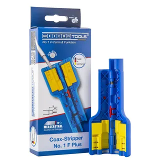 WEICON Coax-Stripper No. 1 F Plus - für F-Kompressionsstecker