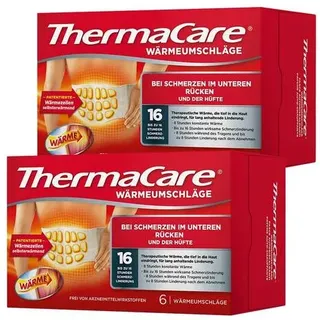 Thermacare Rückenumschläge S-XL zur Schmerzlinderung