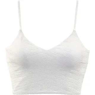 SUNSEEKER Crop-Bikini-Top Damen weiß Gr.42 Cup C/D