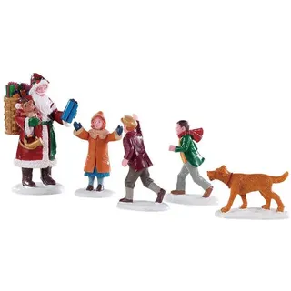 Lemax - Papa Christmas Set Of 5 Art.-nr. 92745