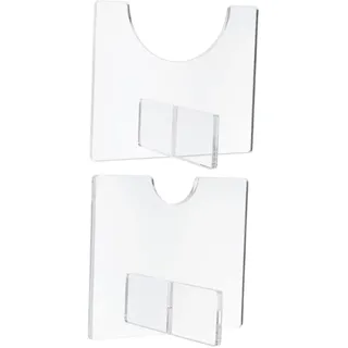 BESPORTBLE Schläger-displayhalter 2er-Pack Acryl-Baseball-Riser Stabile Schlägerstütze Für Sammler-enthusiasten