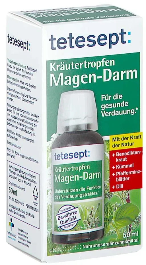 Tetesept Kräutertropfen Magen-darm