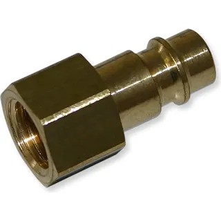 Wiltec Airbrush Adapter 12,91 mm (1/4") IG Schnellkupplung 12 mm Druckluft Anschluß