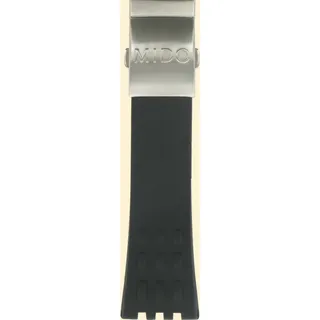 Mido - Kautschuk Kautschukband Schwarz M603006191 - schwarz