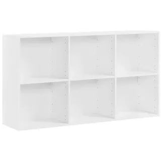 mokebo Aktenregal Weiß, 132x75x35 cm, Arbeitszimmer, Büroregale, Aktenregale