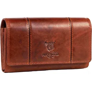 Matador BRÜGGE XL Damen Geldbörse braun