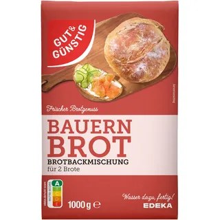 Gut&Günstig Brotbackmischung Bauernbrot 1000g Packung