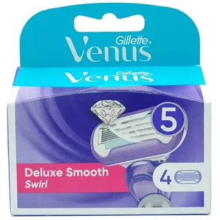 Gillette Rasierklingen Venus Deluxe Smooth Swirl 4 St.
