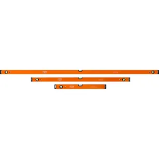 BAHCO Wasserwaagen-Satz Aluminium 600/1200/1800 mm 3-tlg.
