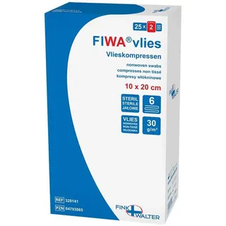 FINK & WALTER GMBH Vlieskompressen steril 10x20cm 6-fach