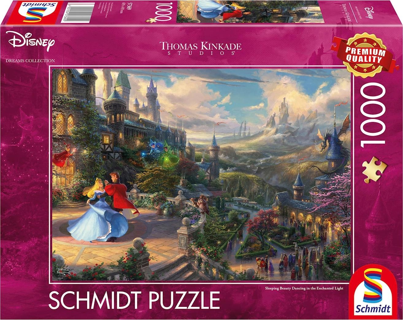 Schmidt Spiele Disney Sleeping Beauty Dancing in The Enchanted Light (1000 Teile)