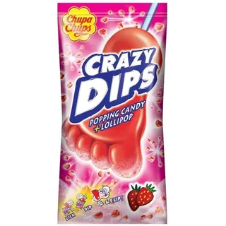 Fun of Europe Chupa Chups Crazy Dips Erdbeere, 24x14g