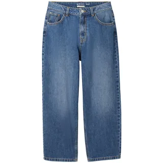 Tom Tailor Jungen Kinder Baggy Jeans, mit ausgestelltem Bein blau 158