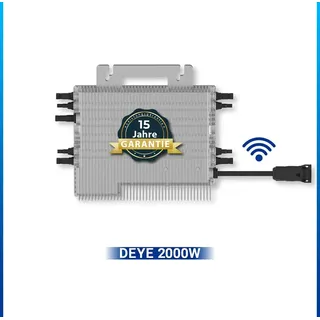 epp solar Deye Wechselrichter 2000W SUN-M200G4-EU-Q0 | Photovoltaik WIFI Mikrowechselrichter (drosselbar auf 800W/600W)