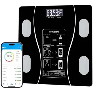 Smart Body Scale, eine einfache und praktische digitale Waage, die an eine mobile digitale Personenwaage angeschlossen werden kann, um bmi und