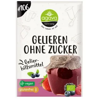 Agava Gelieren ohne Zucker bio