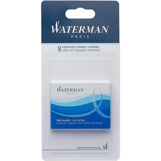 Waterman S0713021 Tintenpatronen für Füller blau 8 St.