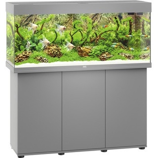 Juwel Rio 240 LED mit Unterschrank SBX grau