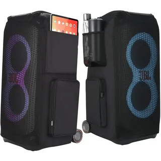 Yaowanguan Partybox Stage 320 Hülle für JBL Partybox Stage 320 Tragbare Bluetooth Lautsprecher,Partybox Stage 320 Tasche Zubehör Staubschutzhülle,Schwarz
