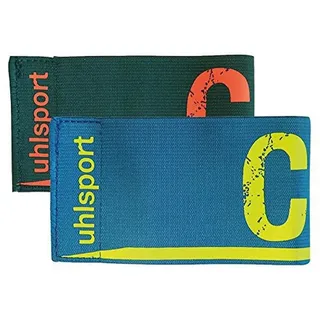 Uhlsport Spielführerarmbinde/Kapitänsbinde/Fußball/Armbinden, Petrol/Cyan, Einheitsgröße One Size