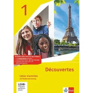 Ernst Klett Verlag Découvertes 1. Ausgabe 1. oder 2. Fremdsprache. Cahier d'activités mit Mediensammlung 1. Lernjahr