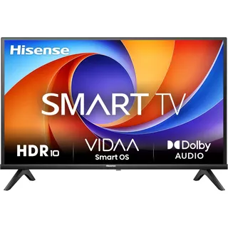 Hisense 32E4QT Fehrnseher, 32 Zoll, DLED, Smart TV, Game Mode, AI Sports Mode, Dolby Audio, Dolby MS12, DTS Virtual X, HDR10, HLG, Full HD, High Contrast, Rauschunterdrückung [2025]