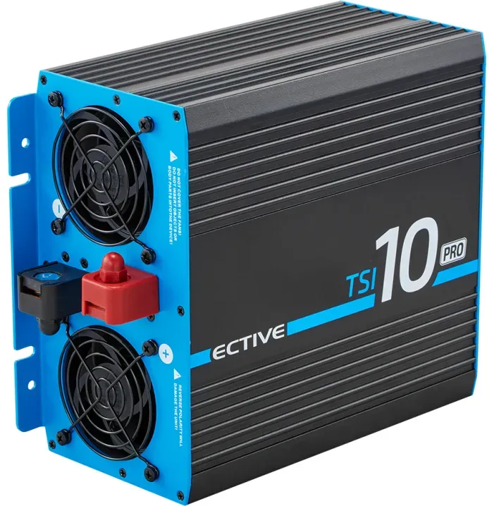 ECTIVE TSI 10 PRO 1000W/12V Gen. 2 Sinus-Wechselrichter mit Netzvorrangschaltung