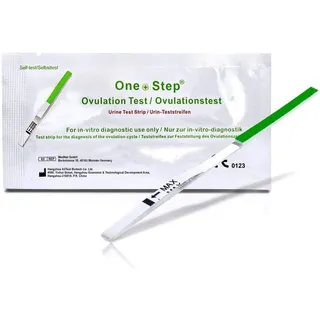 One+Step Ovulationstest mit optimaler Sensitivität 20 miu/ml - Fruchtbarkeitstest für Frauen 30 St