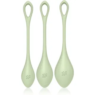 Satisfyer YONI POWER 2 TRAINING Vaginalkegel Green 3 St.