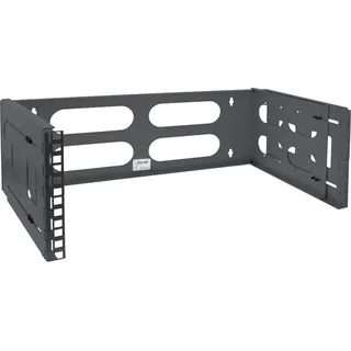 InLine 19" Rack zur Wandmontage, 4HE, 24-40cm Tiefe, Schwarz