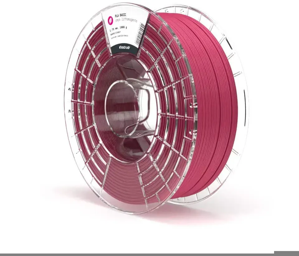 Extrudr PLA Basic CMYK - CMYK lithomagenta, 1,75mm, 1000g
