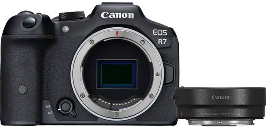 Canon EOS R7 (32.50 Mpx, APS-C / DX), Kamera, Schwarz