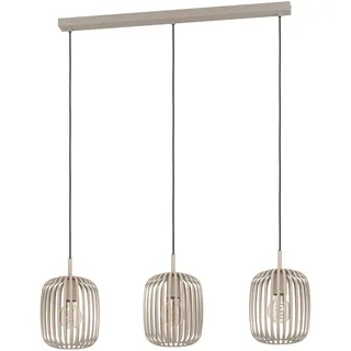 EGLO Pendelleuchte Romazzina 3-flammig Sandfarben