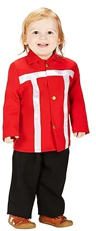 Kleinkinder-Kostüm "Feuerwehr"