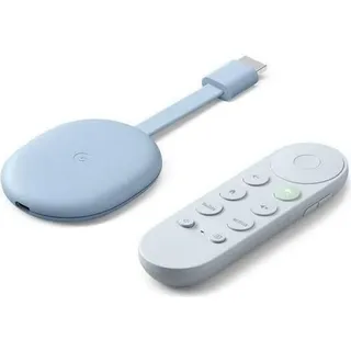 Google Chromecast TV HDMI 4K Ultra HD Android Blau - Blau