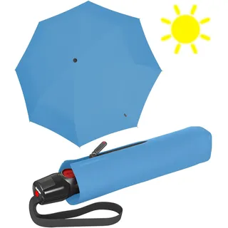 Knirps Taschenschirm T.200 Duomatic solid mit UV-Schutz - ice