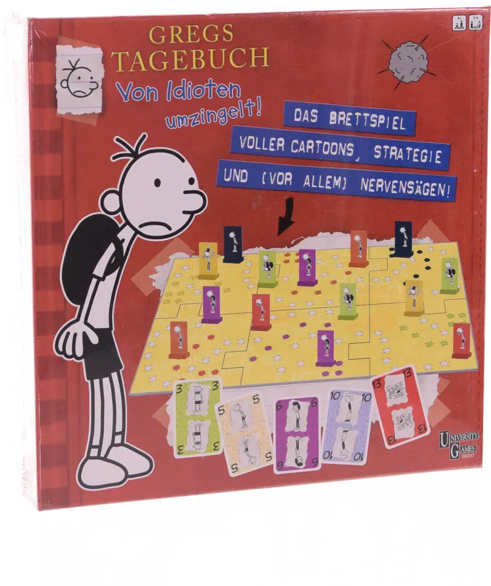 Brettspiel - Gregs Tagebuch - Von Idioten umzingelt!