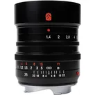 7artisans 35 mm f/16 - 1.4, Leica M (Leica M, Vollformat), Objektiv, Schwarz