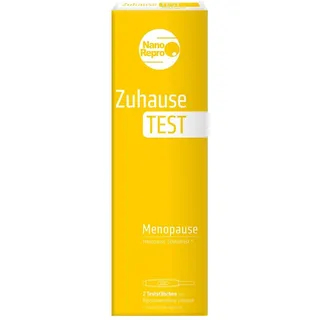 NanoRepro ZuhauseTEST Menopause, Schnelltest zur Messung follikelstimulierender Hormone (FSH), einfacher Urintest bei Wechseljahresanzeichen wie Haarausfall, Schlafstörungen & Hitzewallungen