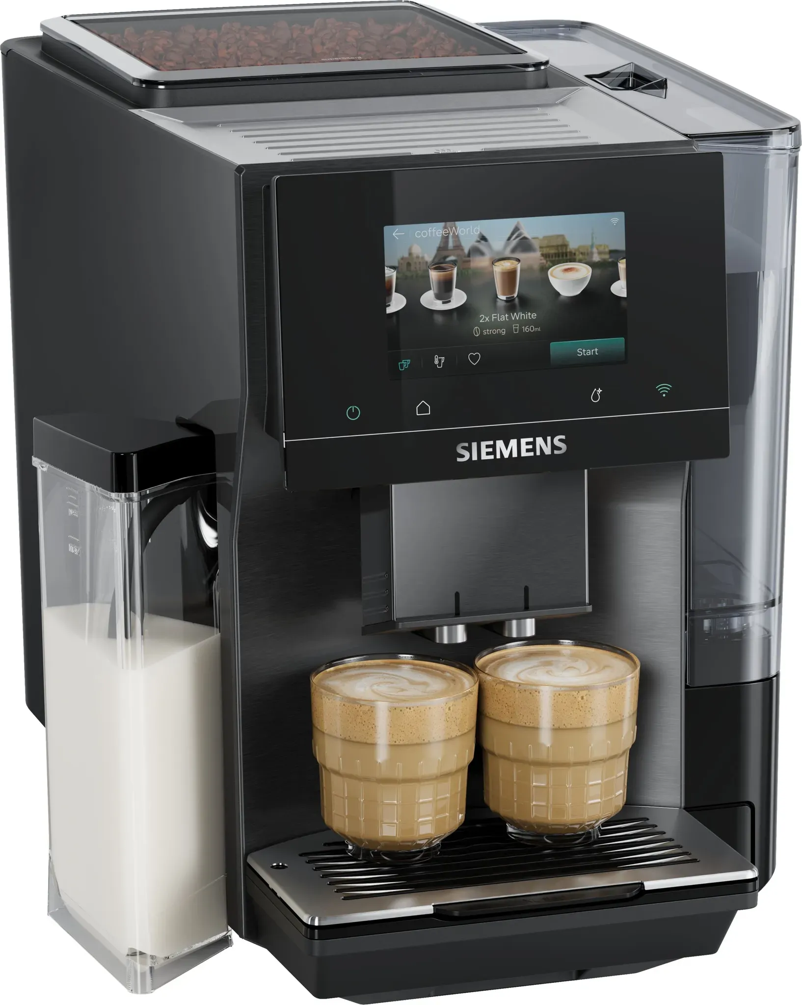 EQ700 TQ727EF5 iAroma Kaffeevollautomat 2,4 l 320 g  (Edelstahl) (inkl. Lieferung zum Aufstellungsort)