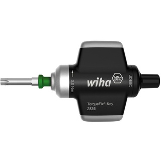 Wiha Drehmoment-Schraubendreher mit Schlüsselgriff TorqueFix® Key fest voreingestellte Drehmomentbegrenzung 1,1 Nm, 4 mm